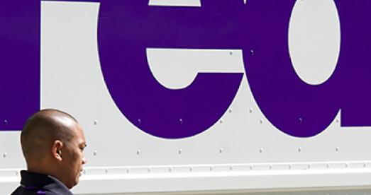 FedEx Ground truck driving efficiently with Routific